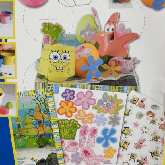2012 SpongeBob Squarepants Easter Egg Decorating Kit - Picture 4 of 5